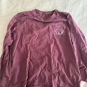 Ivory Ella Lavender Long Sleeve Tee